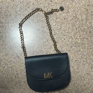 Michael Kors stylish gold chain belt bag. NWOT
